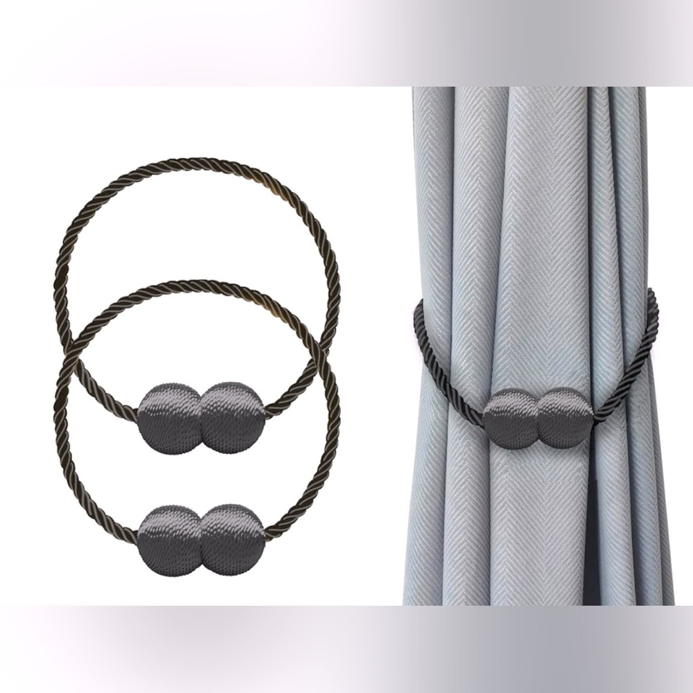 Magnetic Curtain Tiebacks